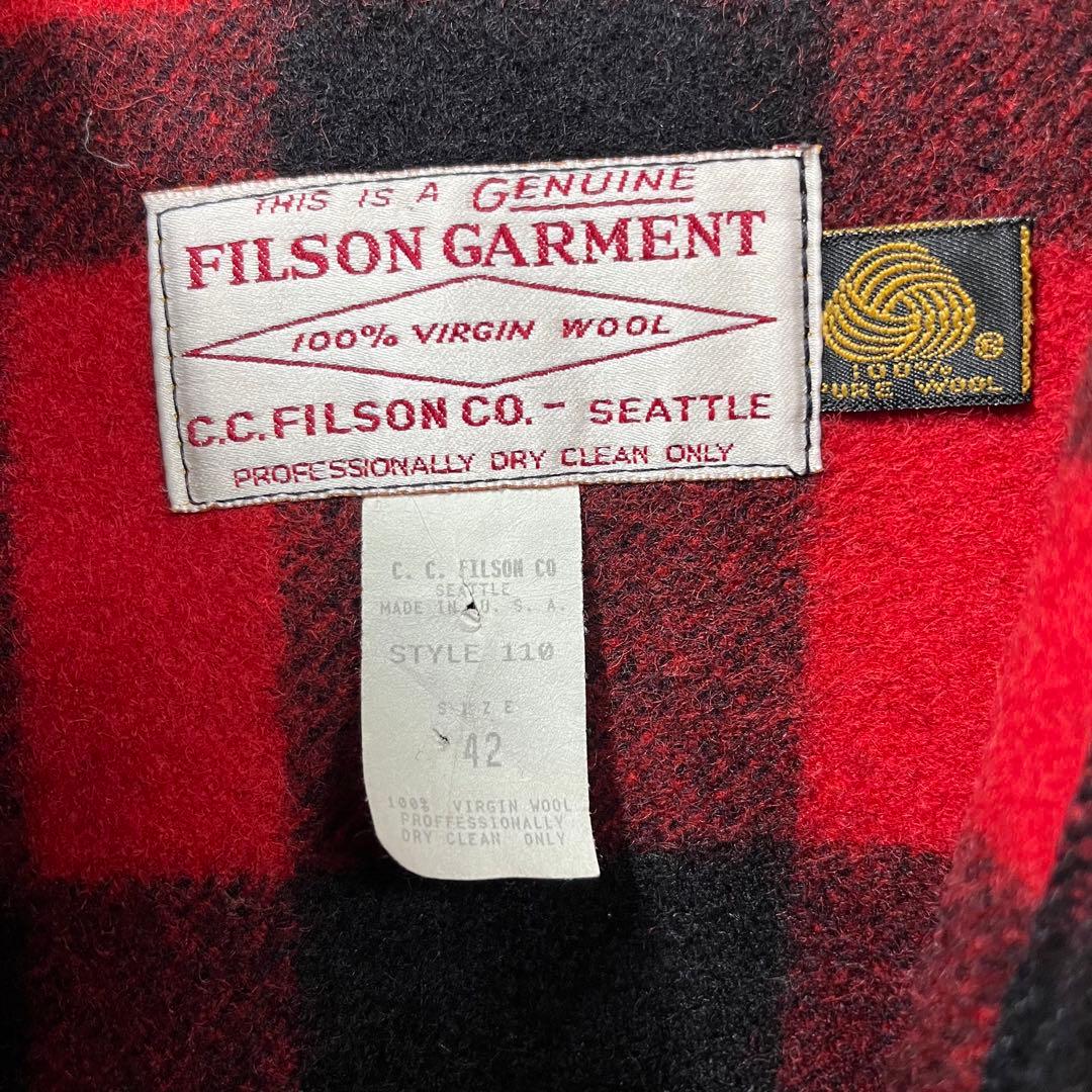70s USA製 FILSON GARMENT ハンティングウールジャケット