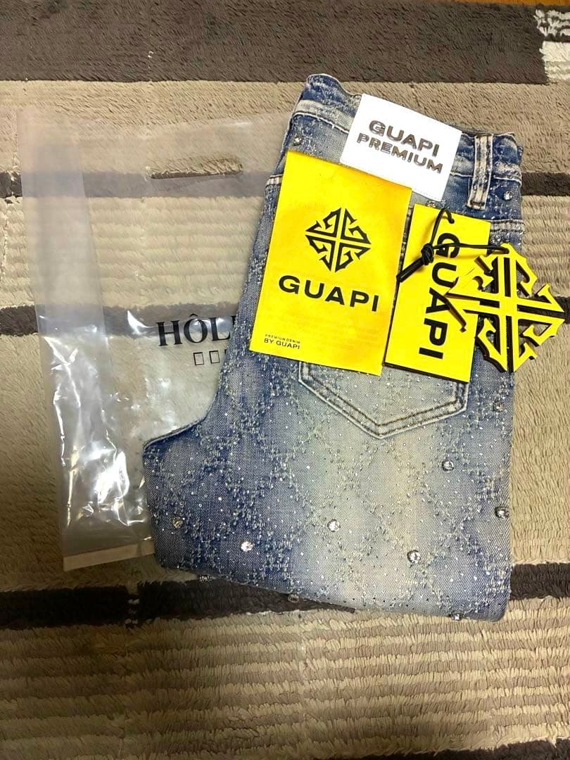 グアピ GUAPI / EMBELLISHED DENIM 30インチ