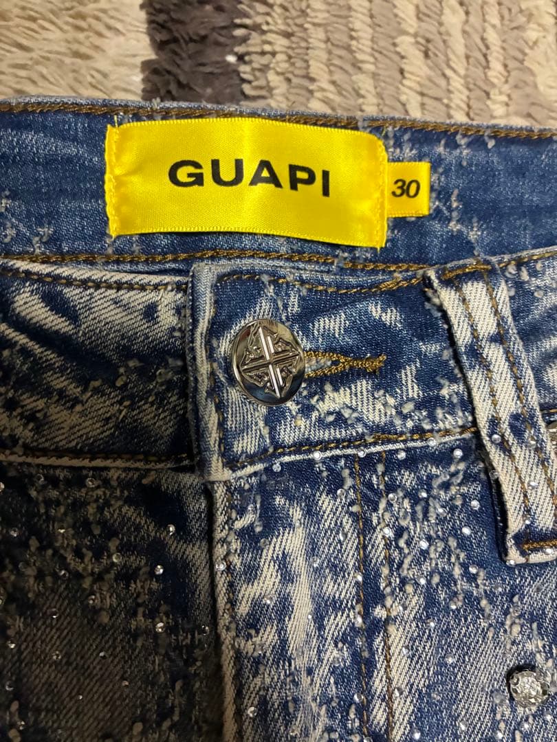 グアピ GUAPI / EMBELLISHED DENIM 30インチ