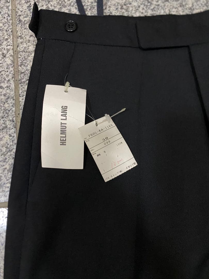 ヘルムートラング　Helmut Lang 本人期　ウールスラックス