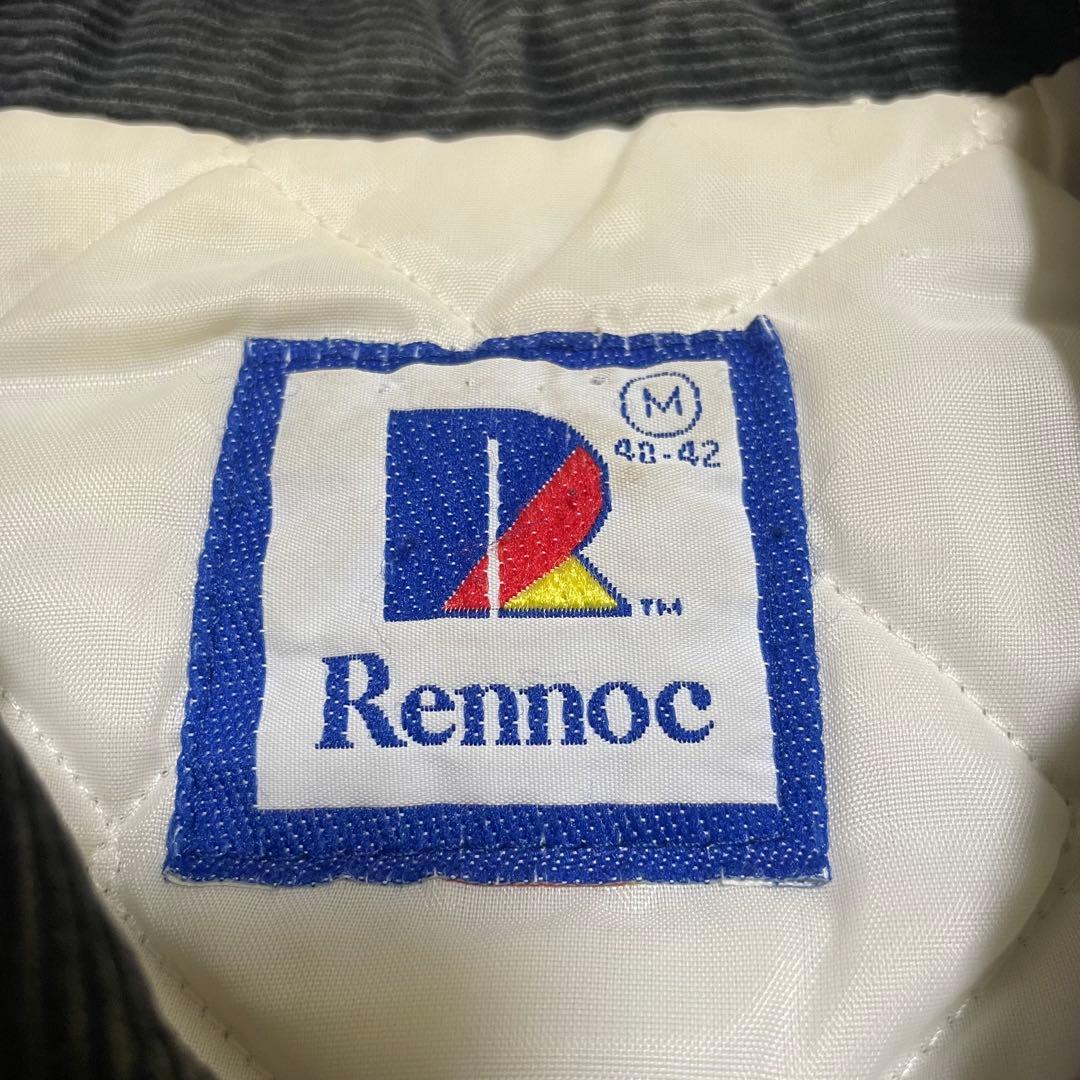 Rennoc 70s〜80s コーデュロイ　スタジャン　ヴィンテージ　フェード