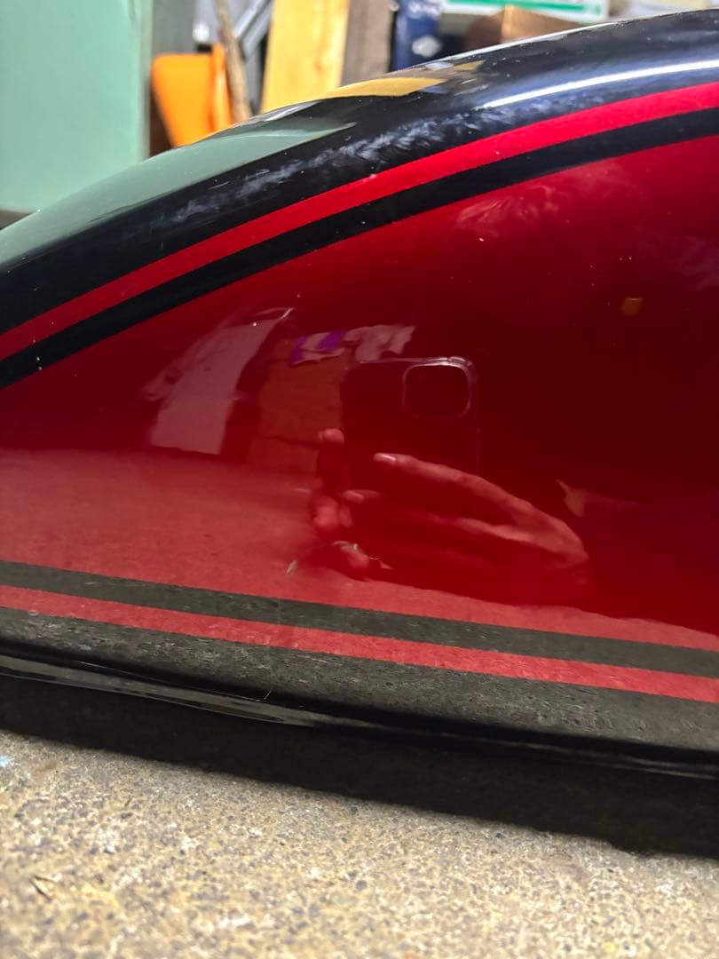 ゼファー400χ 火の玉タンク