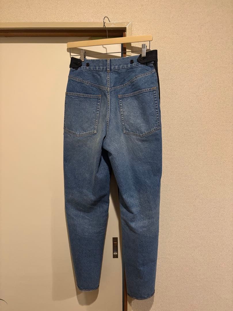 INSCRIRE / Combine Two Pants デニムドッキングパンツ