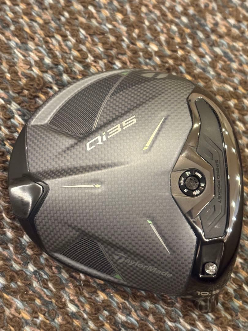 Qi35 10.5° ドライバー　テーラーメイド ヘッドのみ　ヘッドカバー付
