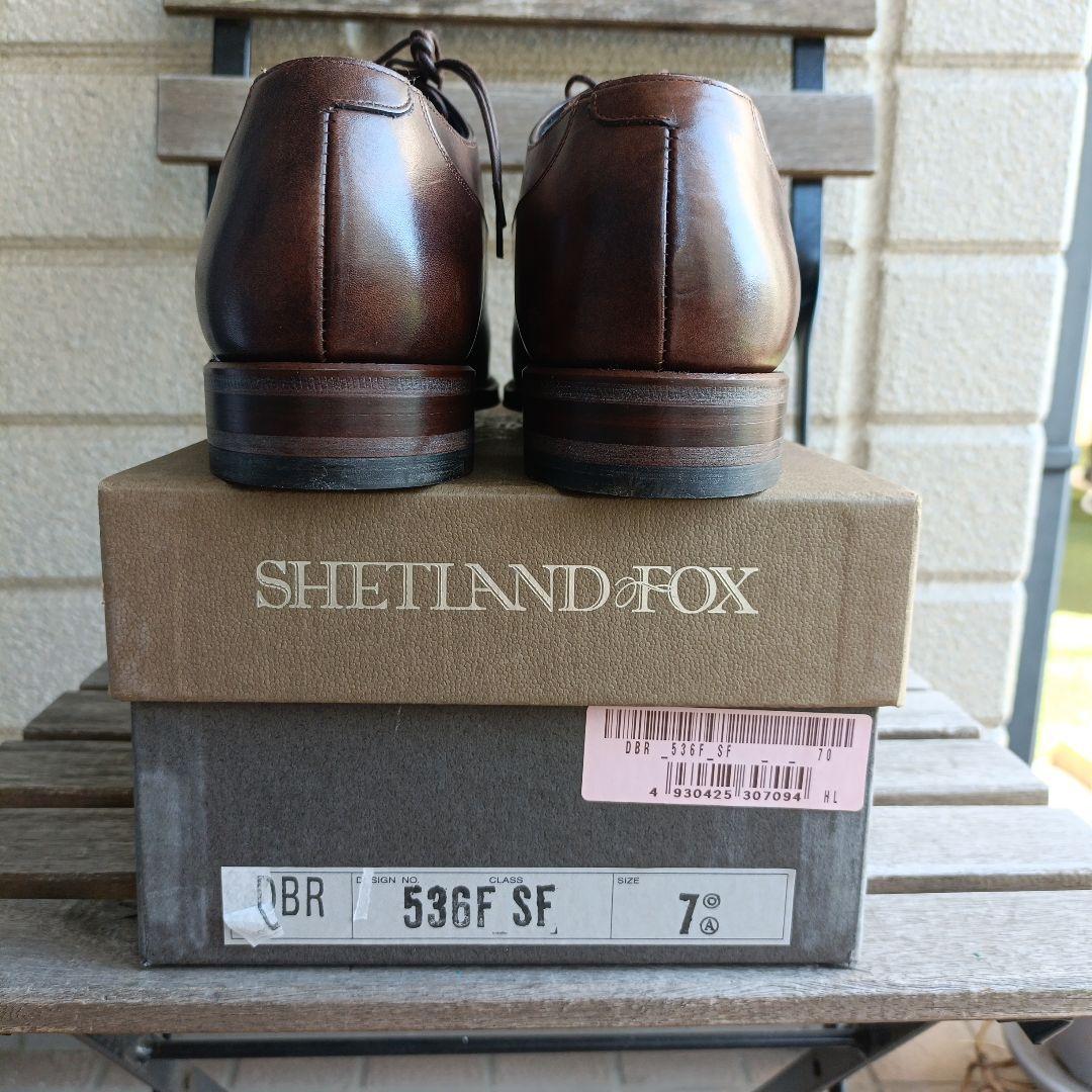 【 SHETLAND FOX 】ストレートチップ