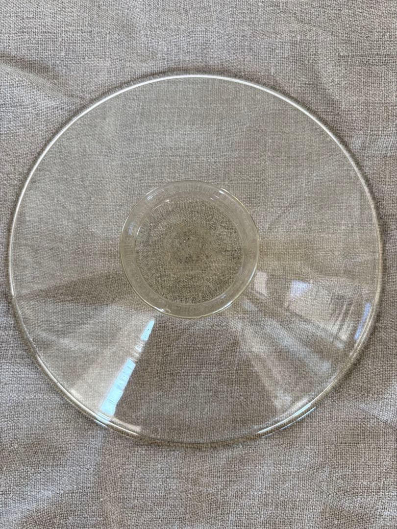 小澄正雄　ガラス　浅鉢　2枚セット