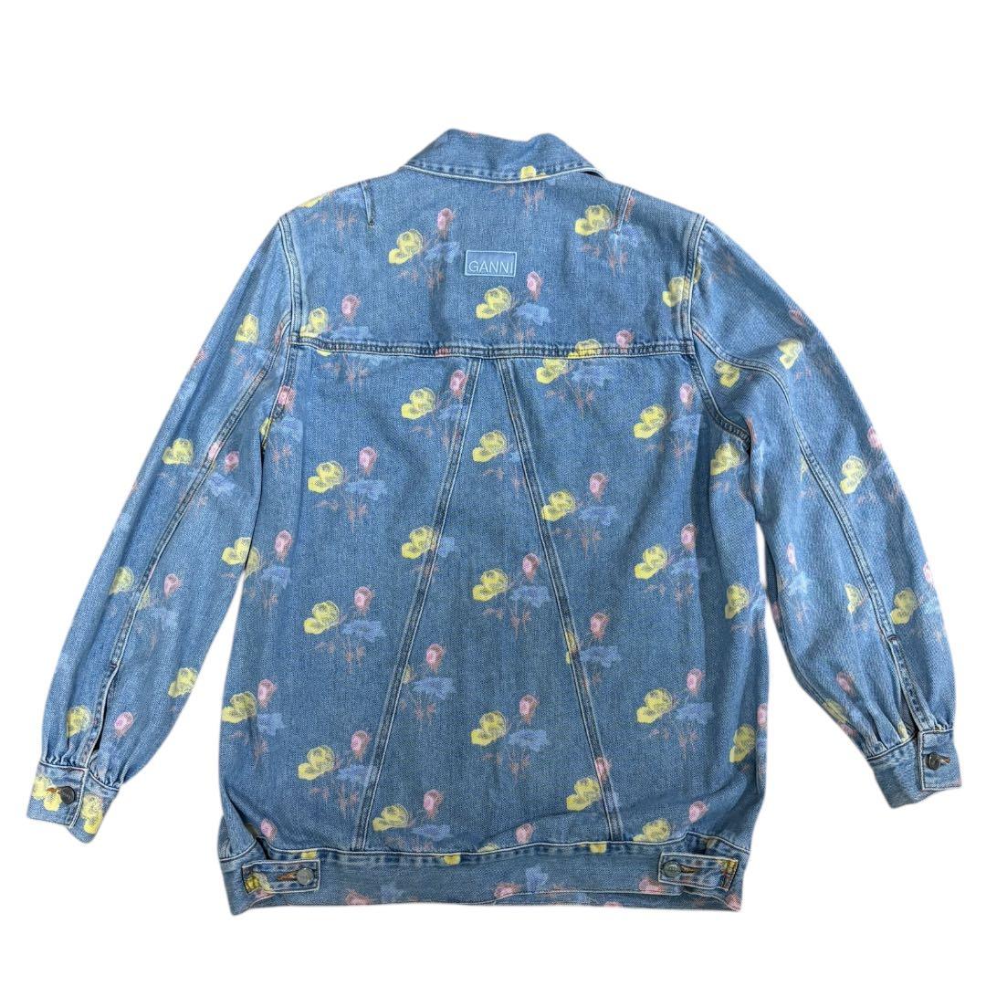 GANNI 花柄ジージャン