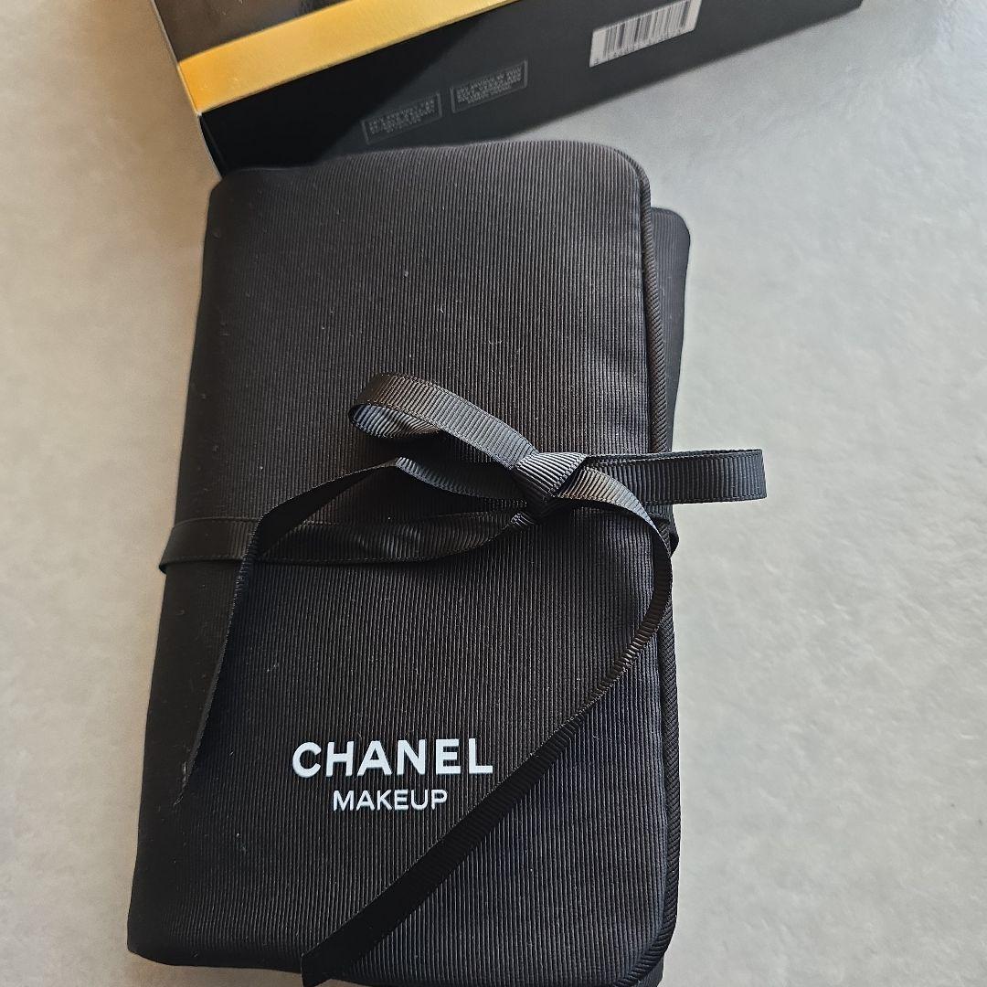 CHANEL メイクアップポーチ ブラック