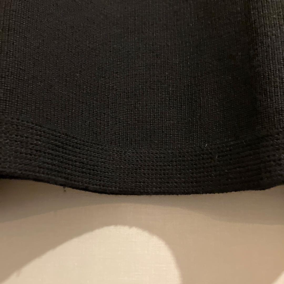 Butcher Products ウールリブ編みニット 42 ブラック