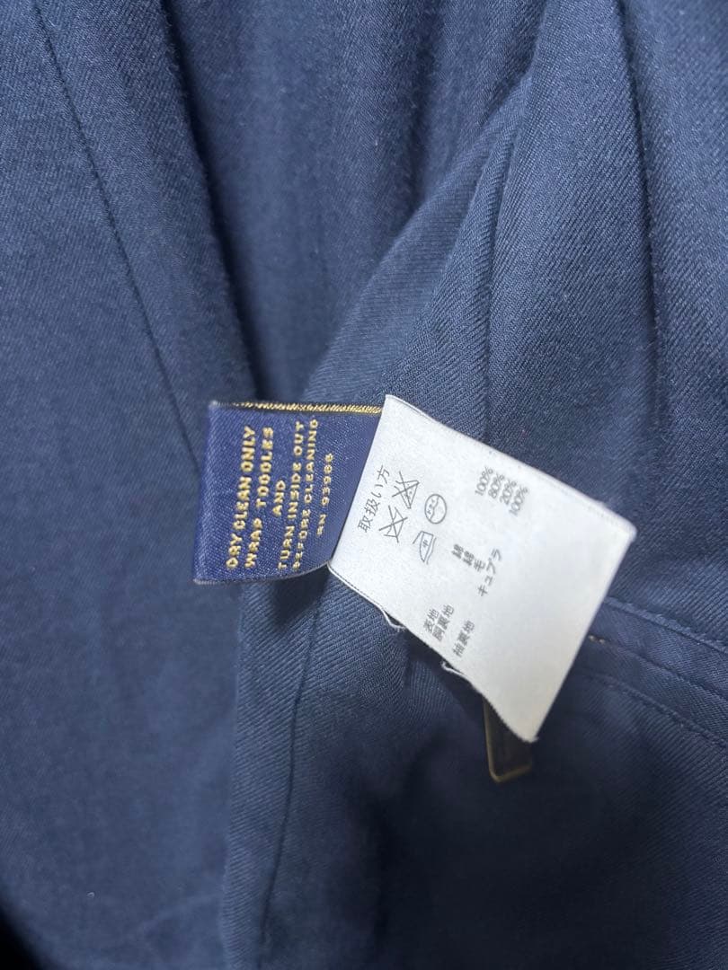 BROOKS BROTHERS ダークブラウン　ダッフルコート　イタリア製生地