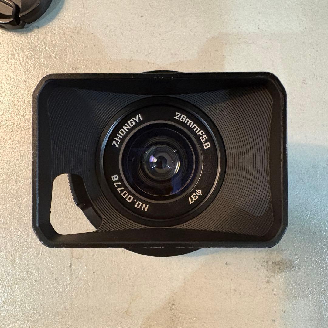 中一光学 ZHONGYI 28mmF5.6 単焦点レンズ