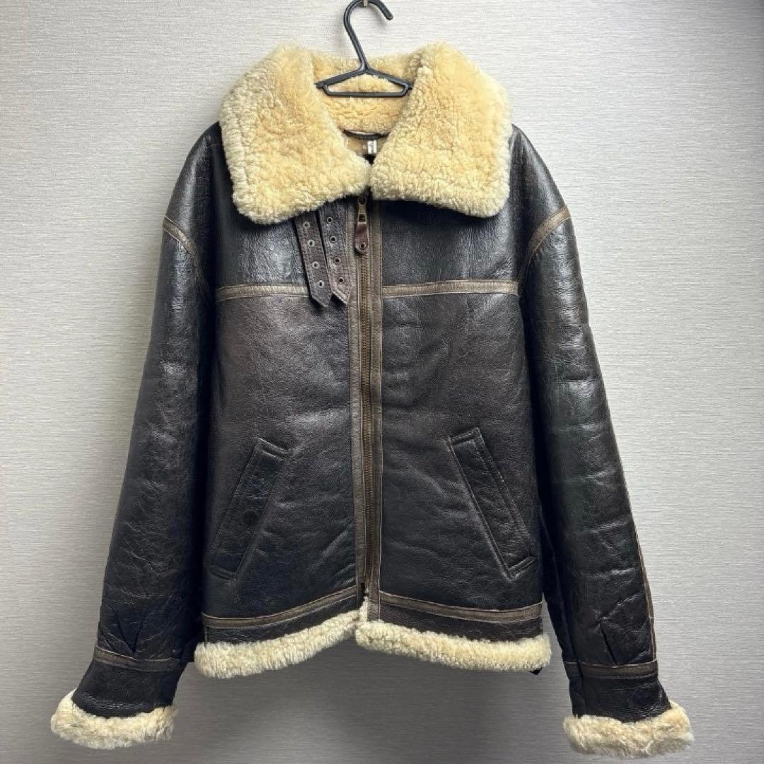 名品 B3 Flight Jacket M Military Boa RAF