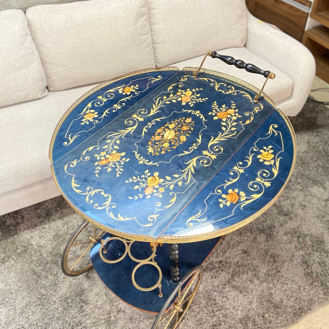 イタリア製 キッチンワゴン ティーワゴン サービスワゴン バタフライ