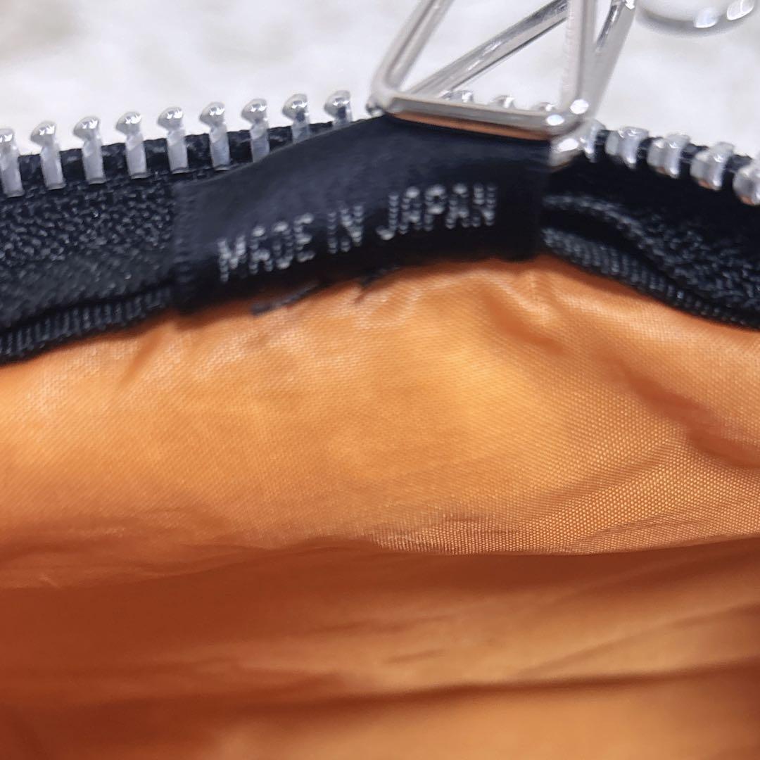 美品 PORTER ポーター ブラック ドラムバッグ ミニボストンバッグ 黒