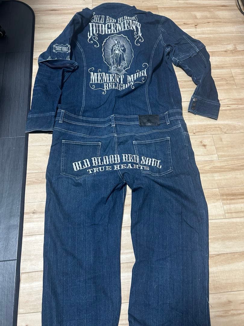 エゾインディゴデニムオーバーオール