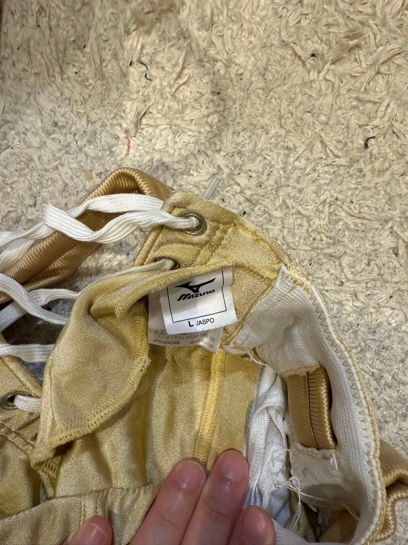 最終セール‼️【非売品】KAISERS 試合用パンツ ネイビー　ゴールドセット