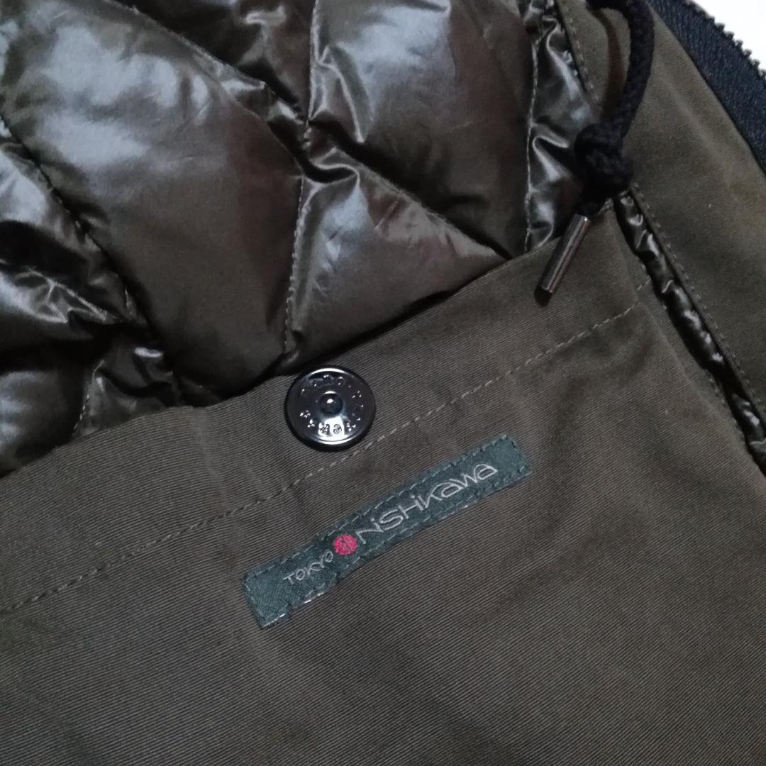 【定価¥38,704 】西川ダウン 別注 コラボ ミリタリー ダウンジャケット