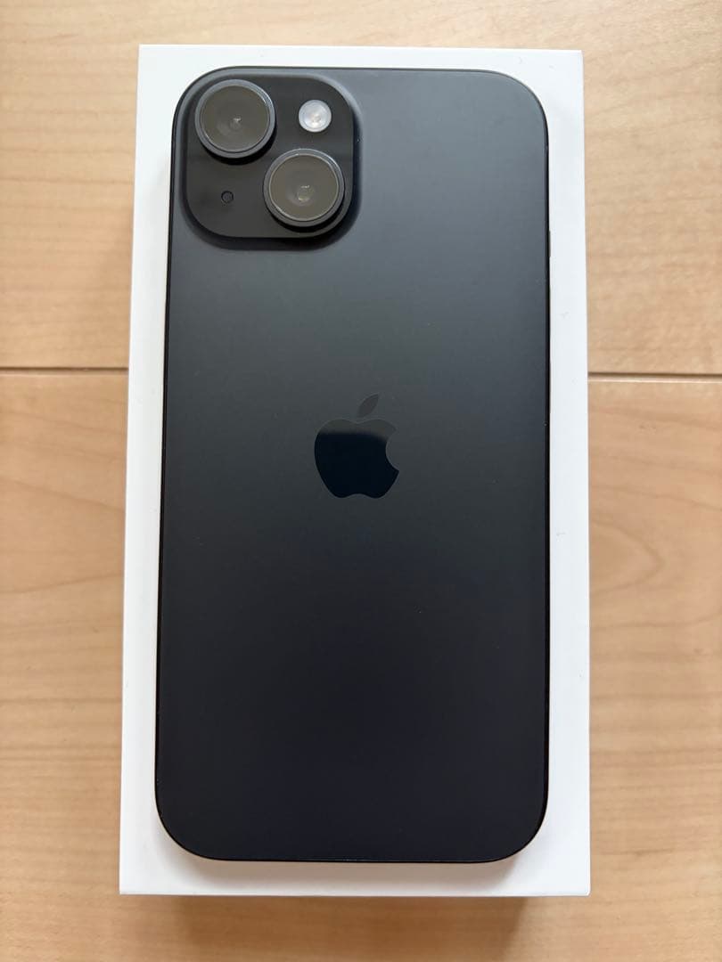 iPhone 15 256GB 本体｜SIMフリー｜バッテリー86% /ブラック