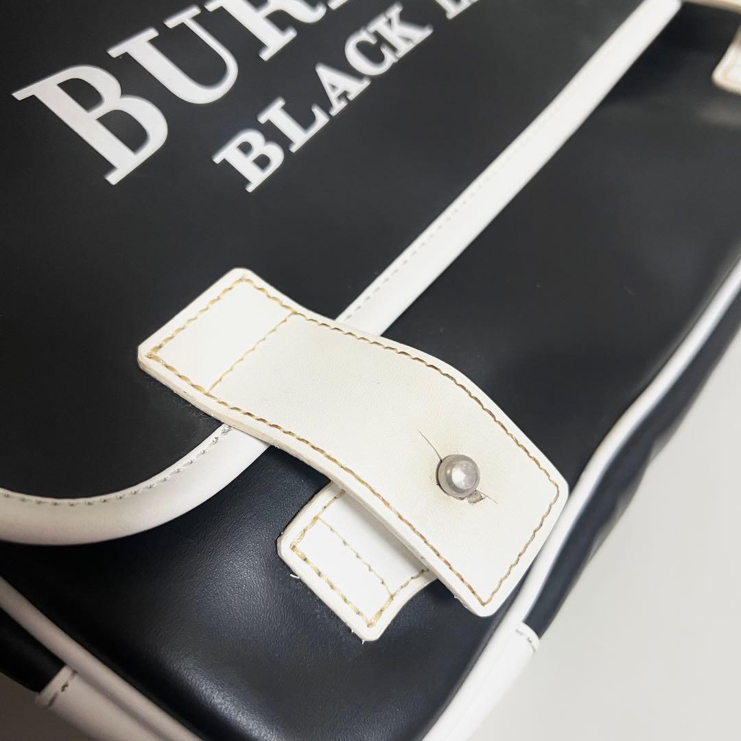 希少 大人気 00s バーバリー ブラックレーベル メッセンジャーバッグ y2k