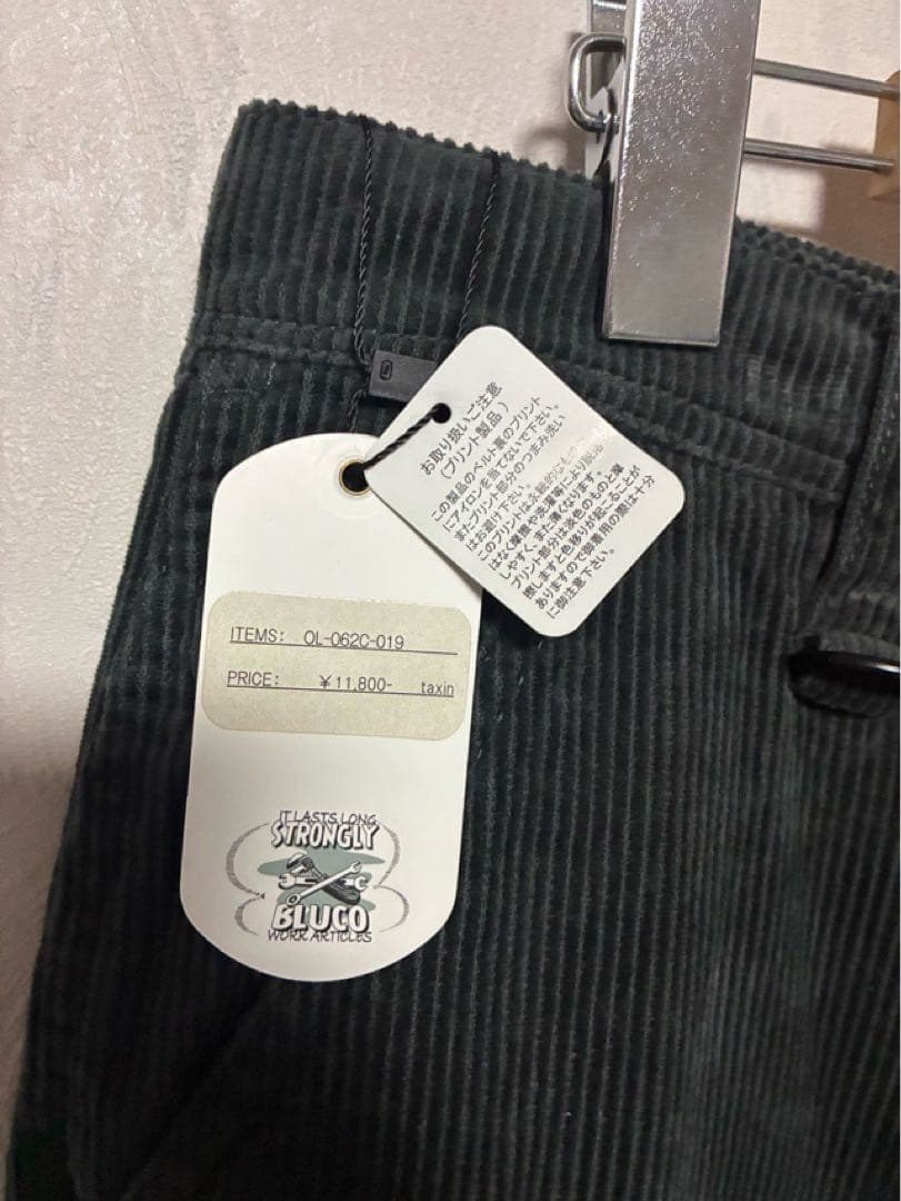 BLUCO ブルコ コーデュロイ ワーク パンツ 新品 Lサイズ OL-062C