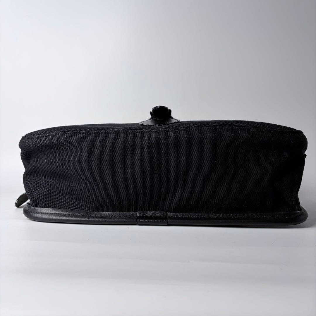 jeteePLAIN　キャンバスバッグ フィールドニューショルダー国産　黒