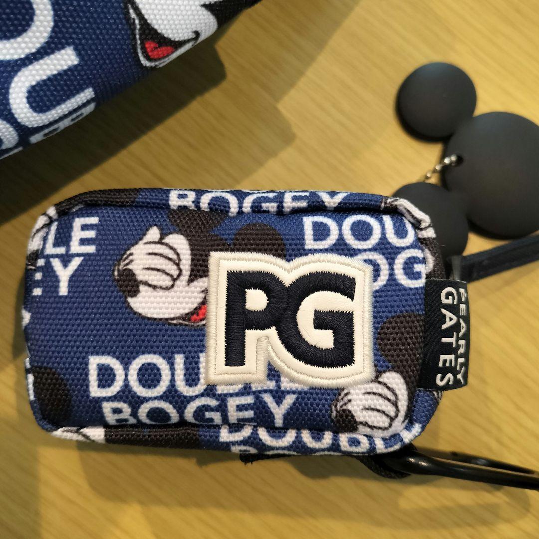 ✿カヌレ✿様PEARLY GATES ミッキーマウス カートバッグ＋ボールポーチ