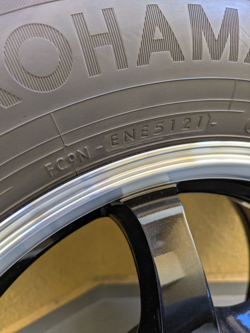 195/65r15ヨコハマig60、G-SPEEDP-03 15×6J ナット付