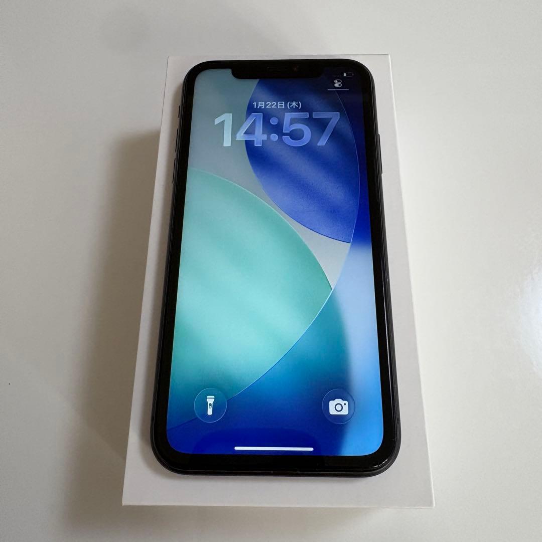 【極美品】iPhone 11 本体 128GB ブラック SIMフリー