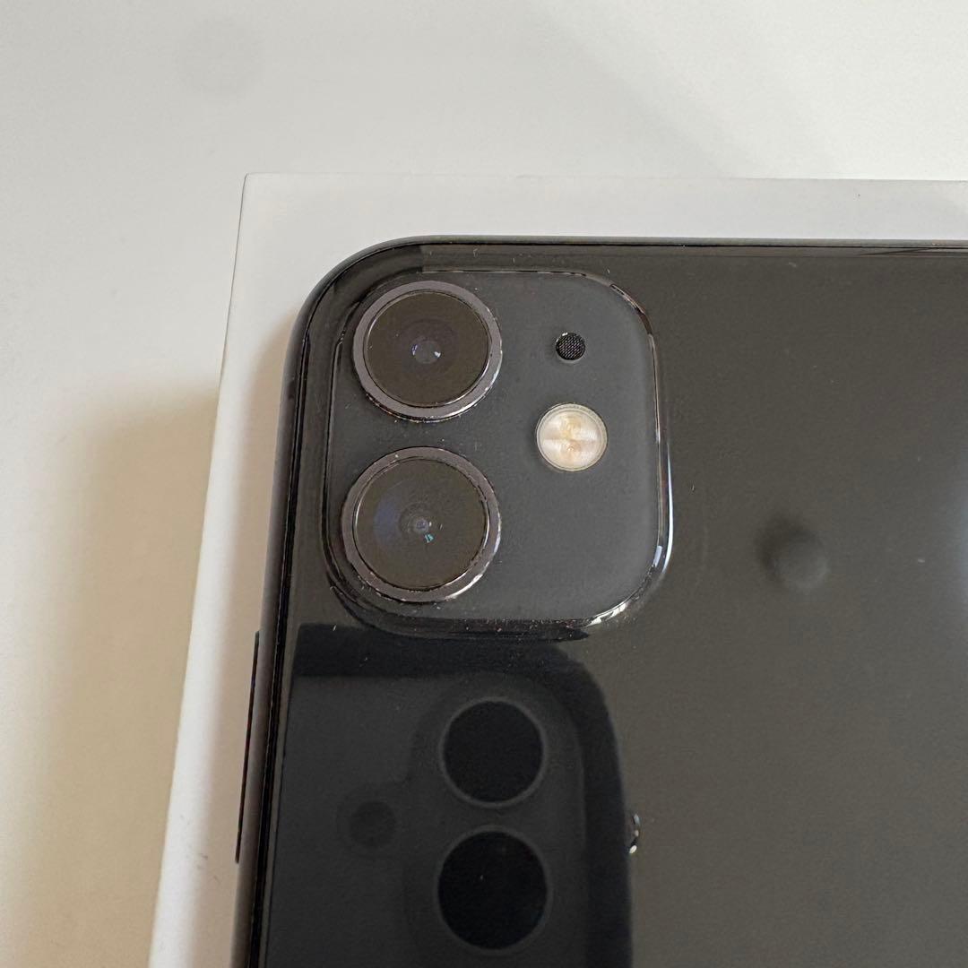 【極美品】iPhone 11 本体 128GB ブラック SIMフリー