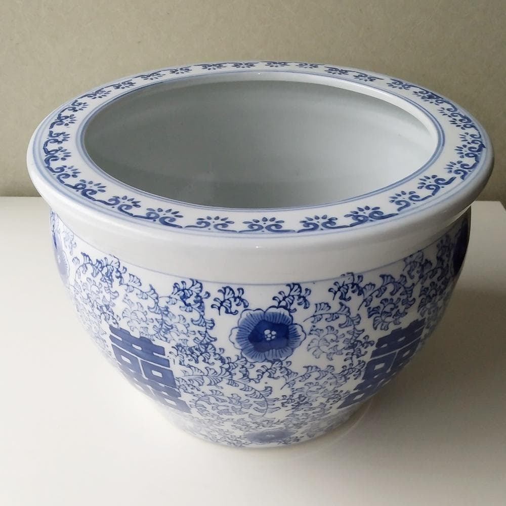 シノワズリ　染付鉢 2点セット