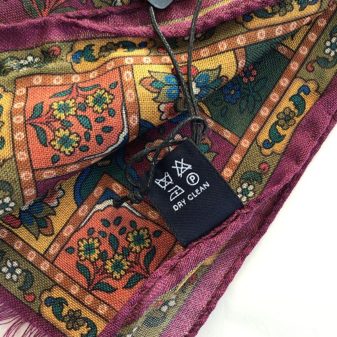 【新品タグ付き】Drake's スカーフ ムガルハンター❁アナトミカ 西口修平