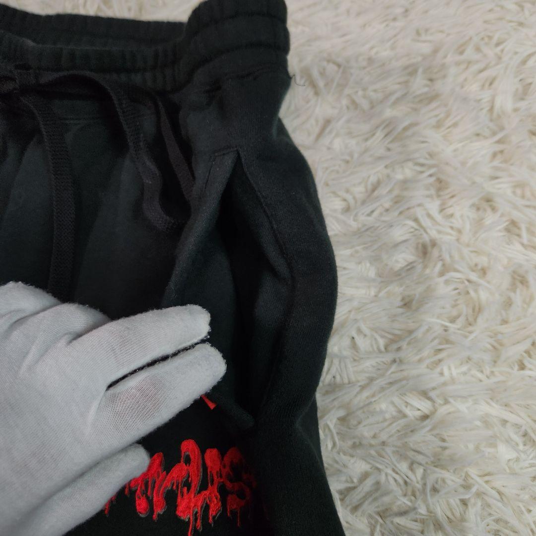 23ss catalyst　カタリスト ロゴ刺繍スウェットハーフパンツ L