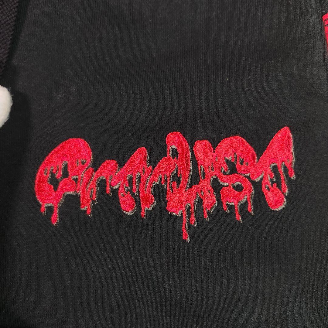 23ss catalyst　カタリスト ロゴ刺繍スウェットハーフパンツ L