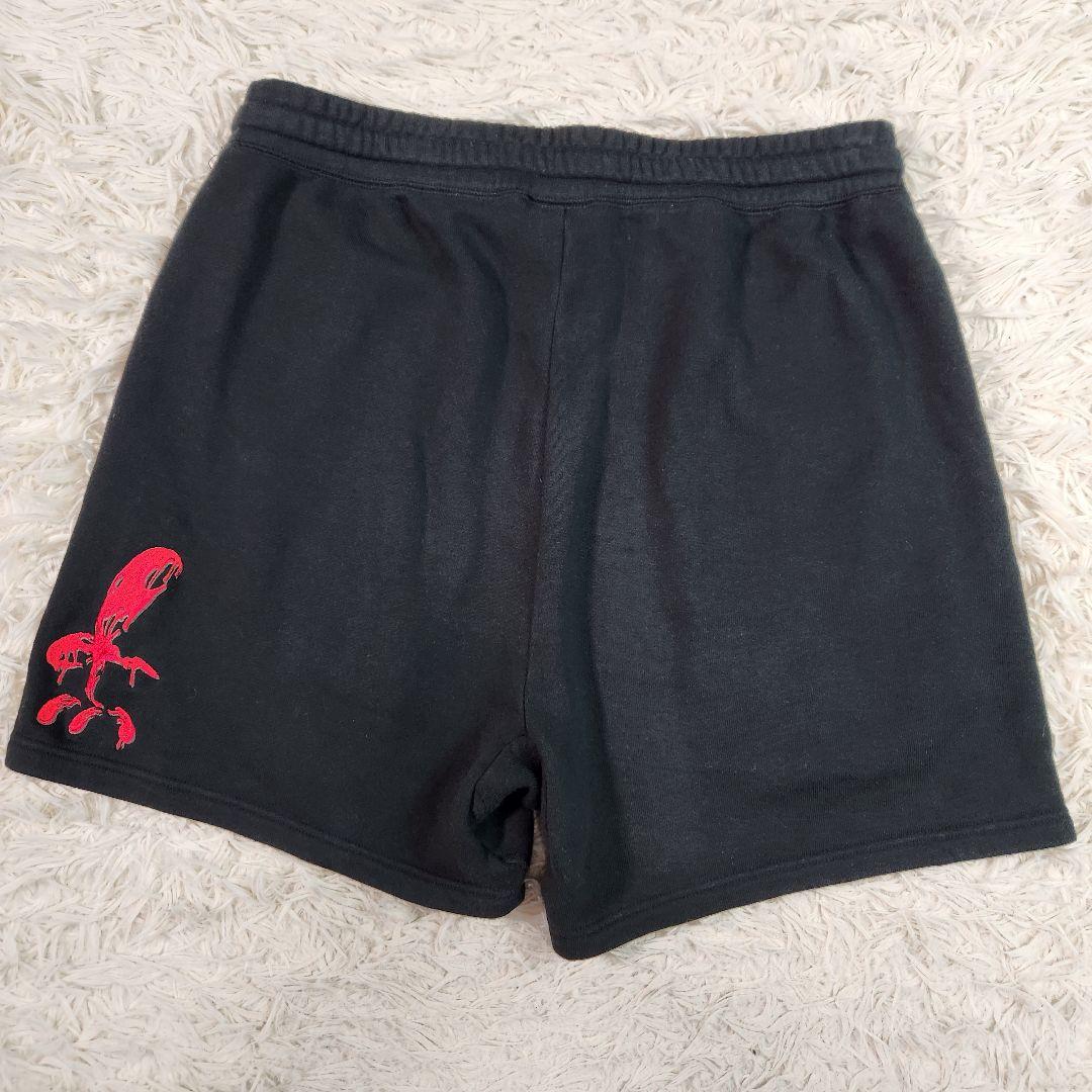 23ss catalyst　カタリスト ロゴ刺繍スウェットハーフパンツ L