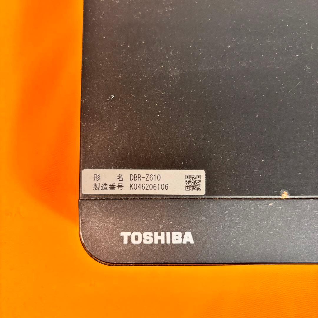 東芝 DBR-Z610 ブルーレイレコーダー 16年製