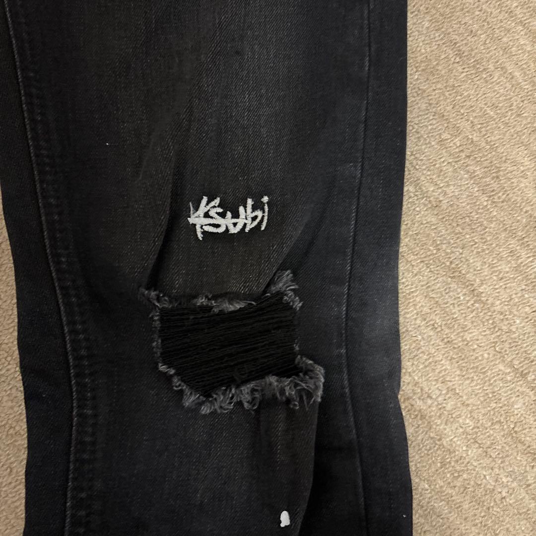 Ksubi ブラック スキニーデニム