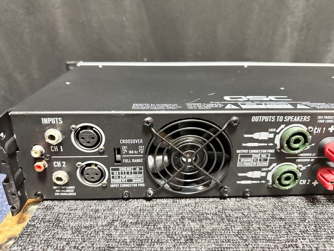 QSC GX7 パワーアンプ