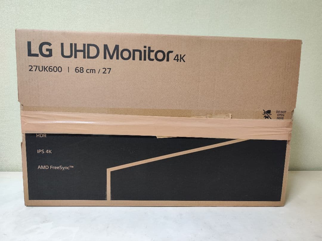 スイ　LG ディスプレイ 4Kモニター 本体　27UK600W