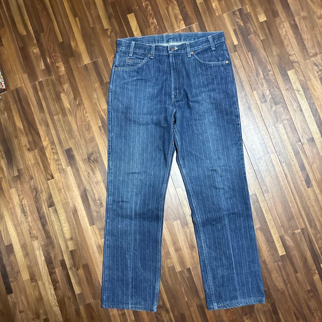 Levi's 80s デニム　アメリカ製　ストライプ