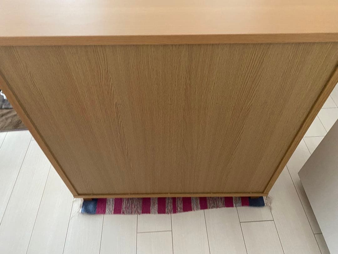 masacosama専用　無印良品　廃盤食器棚 オーク材キャビネット