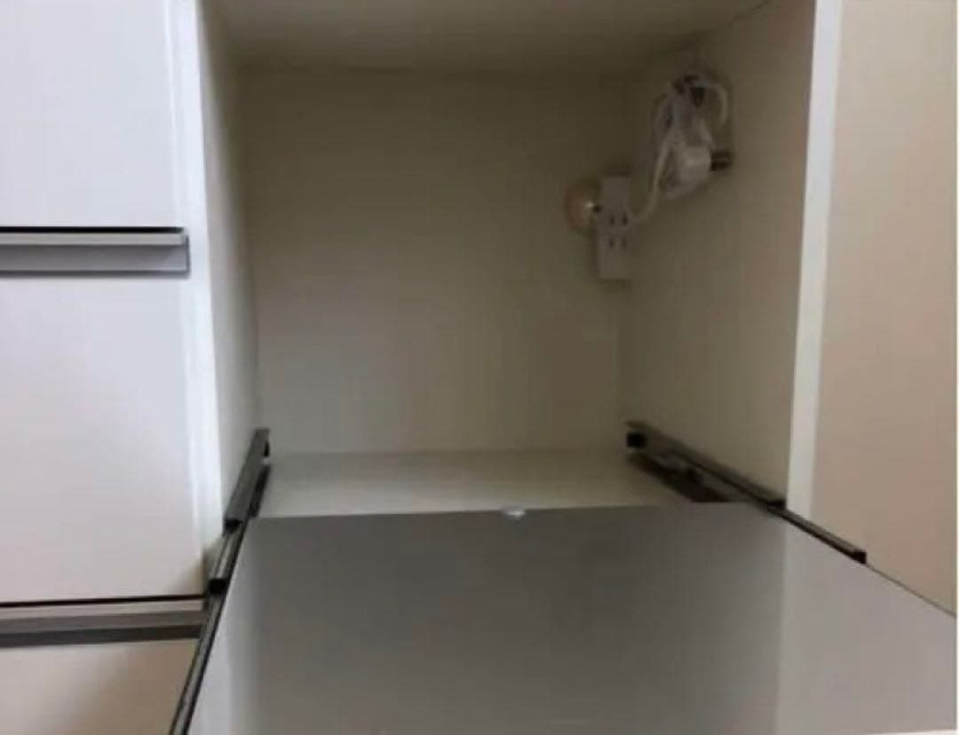 パモウナ　食器棚 キッチンボード ホワイト木製食器棚 3引き出し