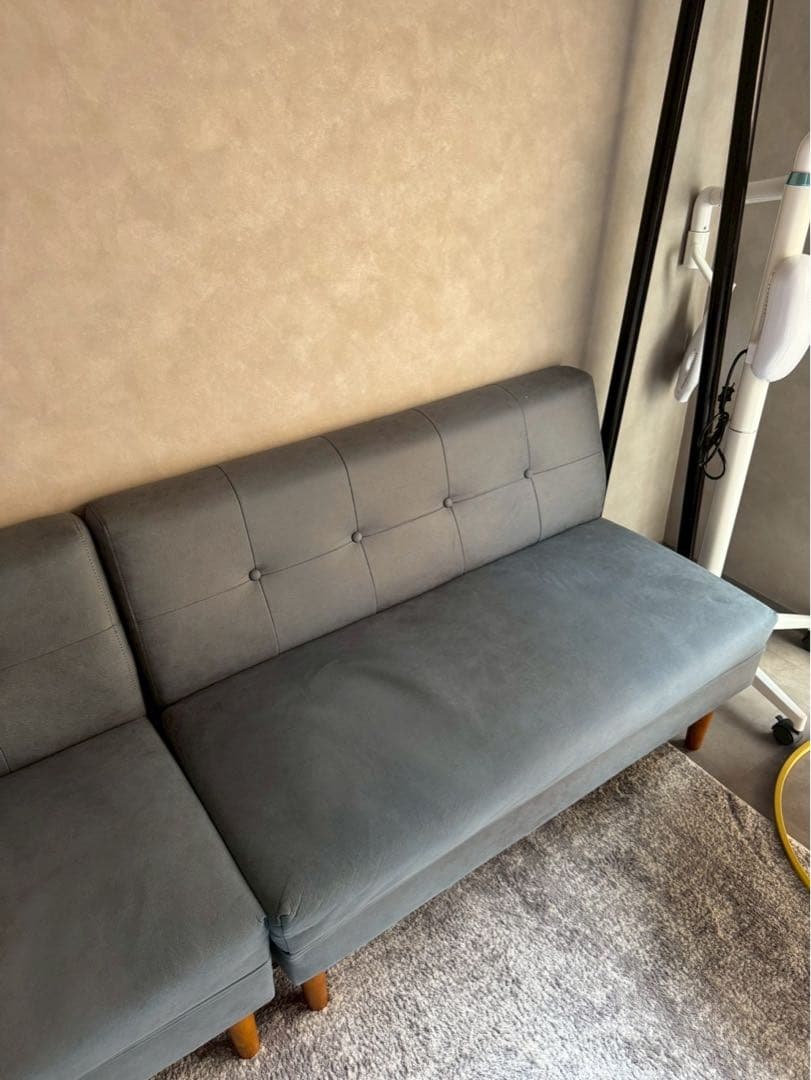 NOCE コーナーソファ グレー