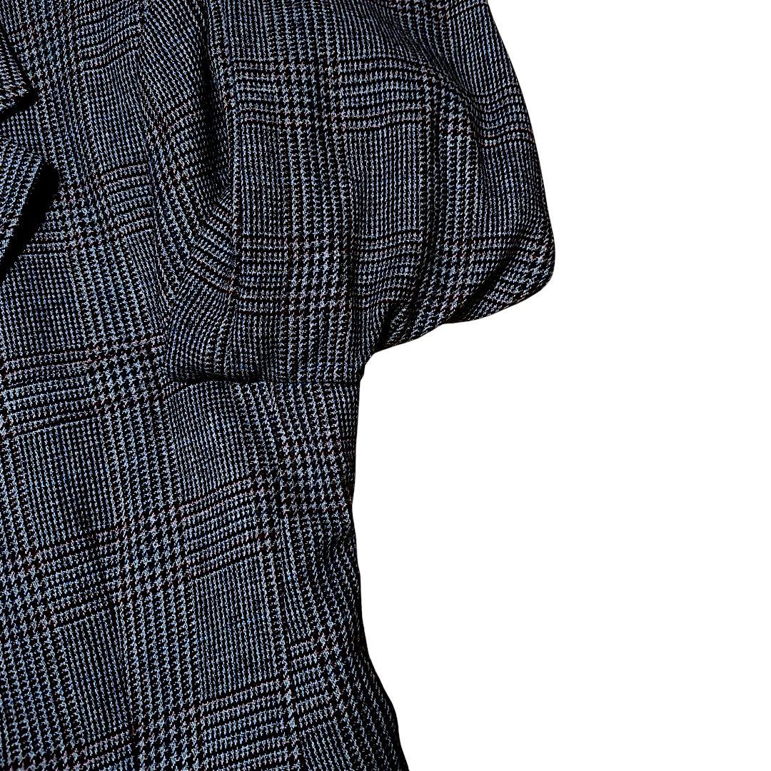 Burberrysグレンチェックウールテーラードジャケット 旧タグ　メンズL相当