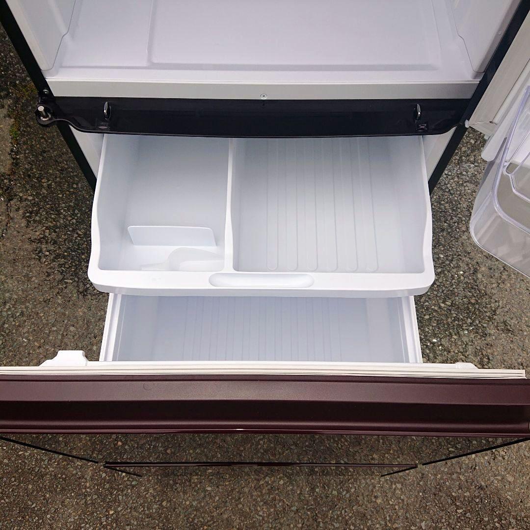 シャープ2018年プラズマクラスター冷蔵庫356L自動製氷 美品 送料設置無料