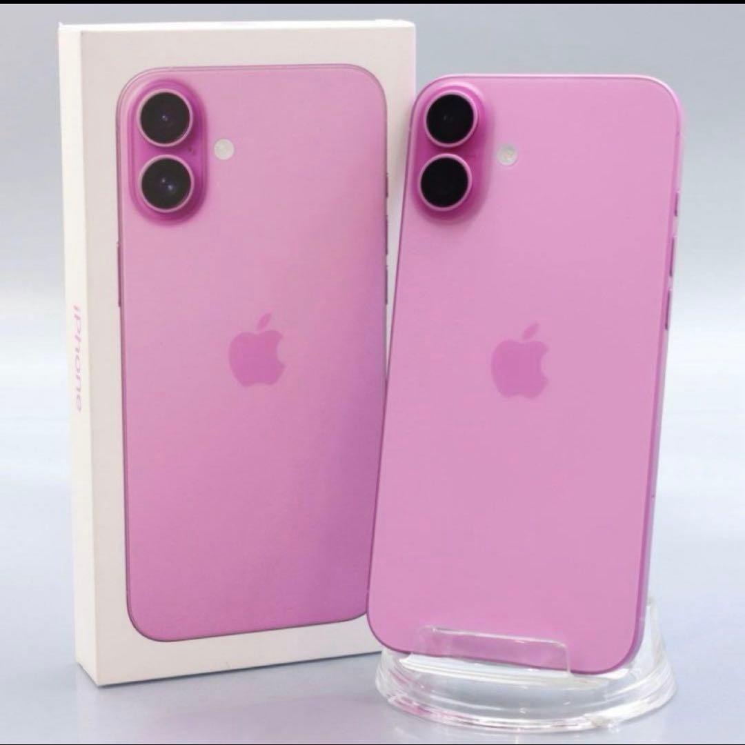【充放電51回】iPhone 16Plus 128GB ピンク
