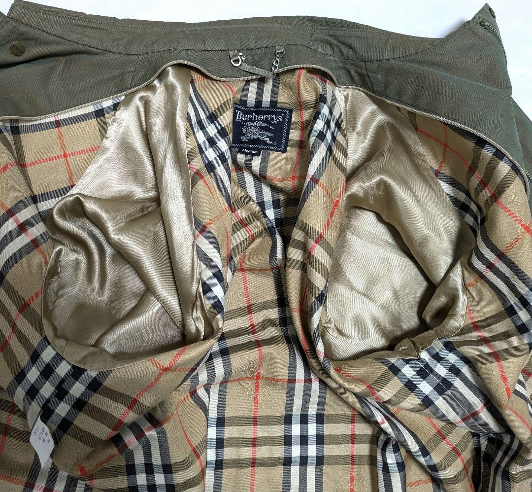 【一枚袖】【入手困難】 バーバリー ハンティングジャケット 90s 玉蟲色 美品