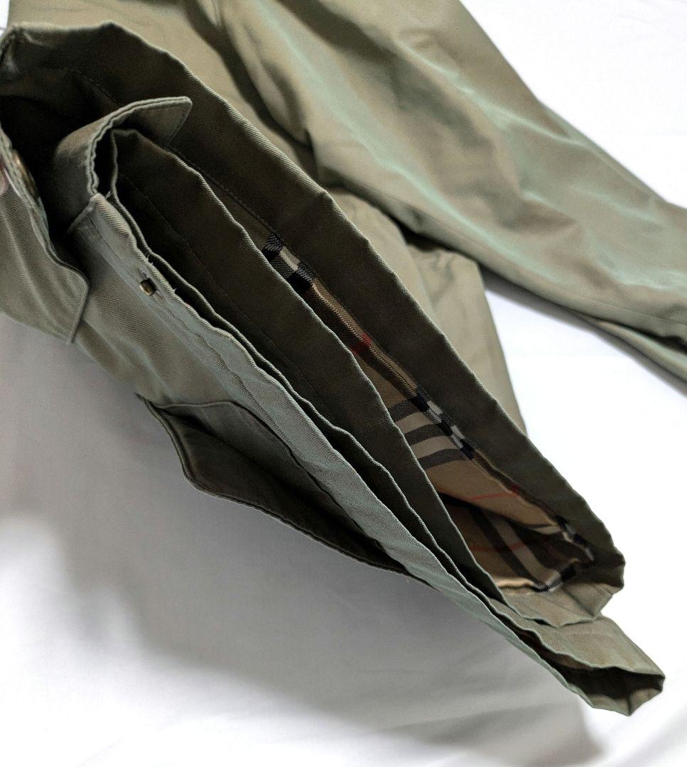 【一枚袖】【入手困難】 バーバリー ハンティングジャケット 90s 玉蟲色 美品