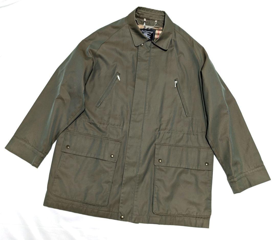 【一枚袖】【入手困難】 バーバリー ハンティングジャケット 90s 玉蟲色 美品