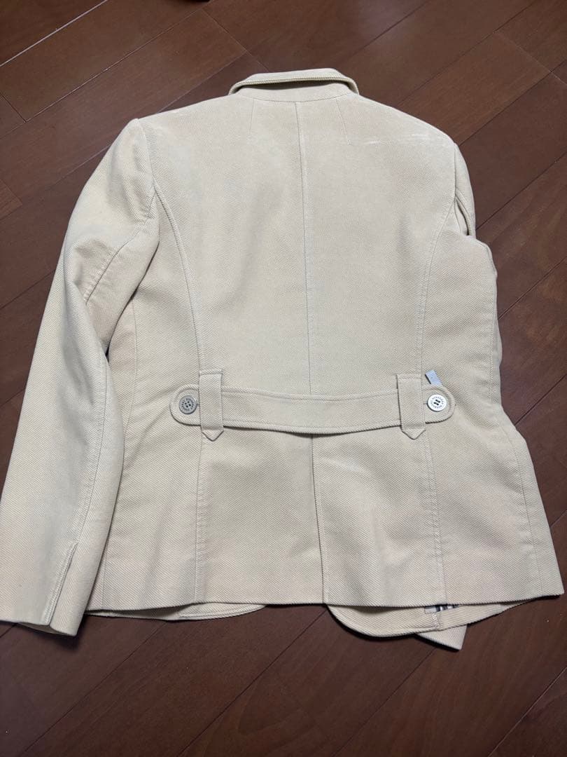 Burberryベージュ テーラードジャケット 42