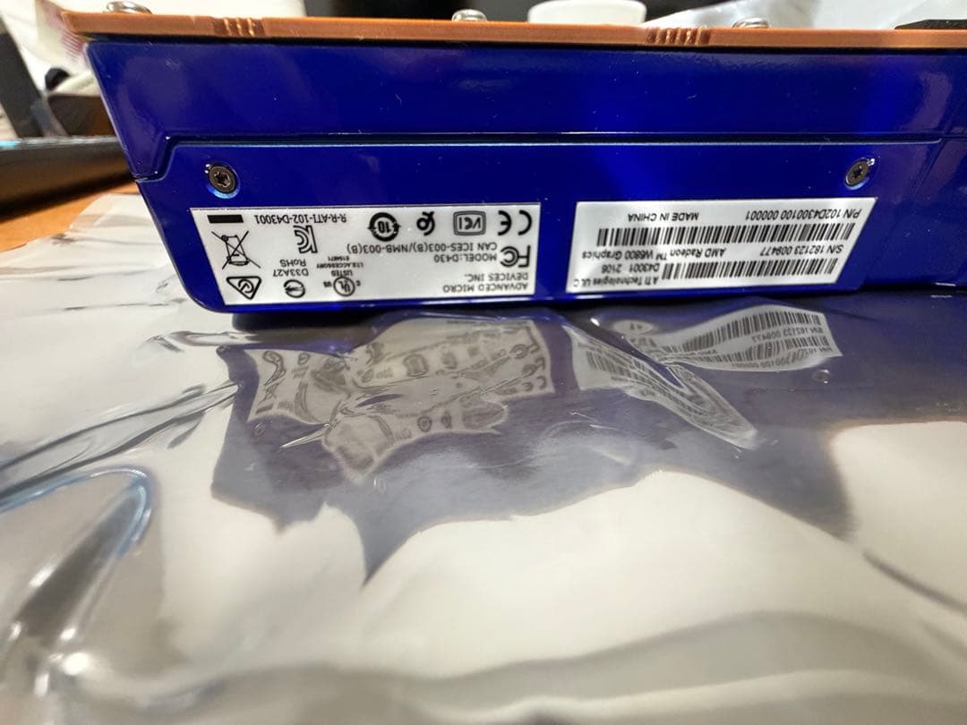 グラフィックボード・グラボ・ビデオカード ACUBE Radeon pro w6800 GDDR6 32GB